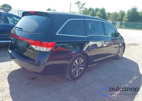 2015 Honda Odyssey Touring/Touring Elite from USA, damaged, VIN 5FNRL5H96FB065542